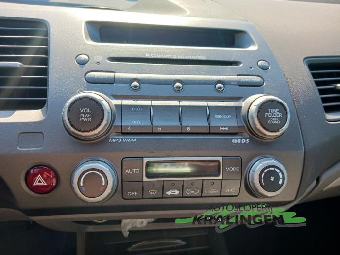 Honda Civic 1.3 Hybrid Sloopvoertuig (2008, Zwart)