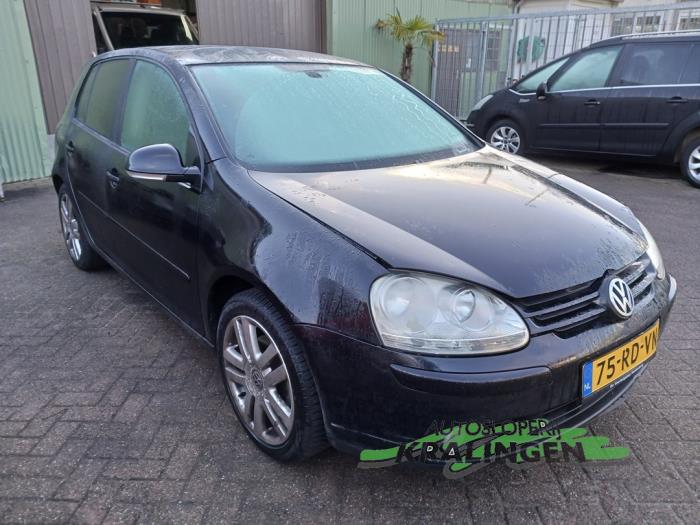Volkswagen Golf V 2.0 FSI 16V Sloopvoertuig (2005, Zwart)