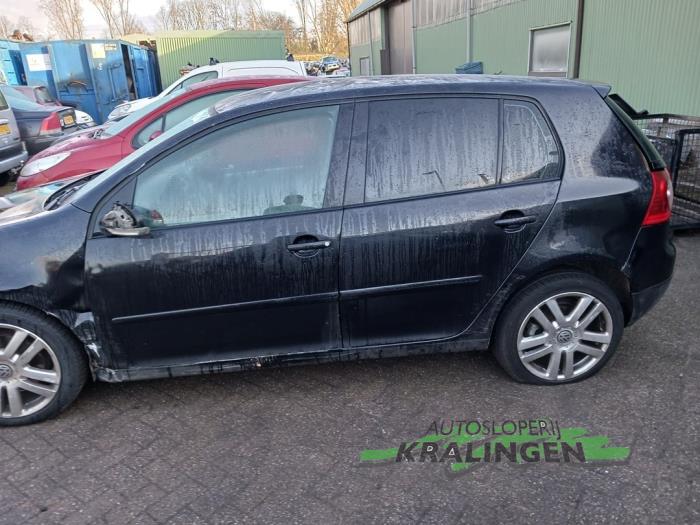 Volkswagen Golf V 2.0 FSI 16V Sloopvoertuig (2005, Zwart)
