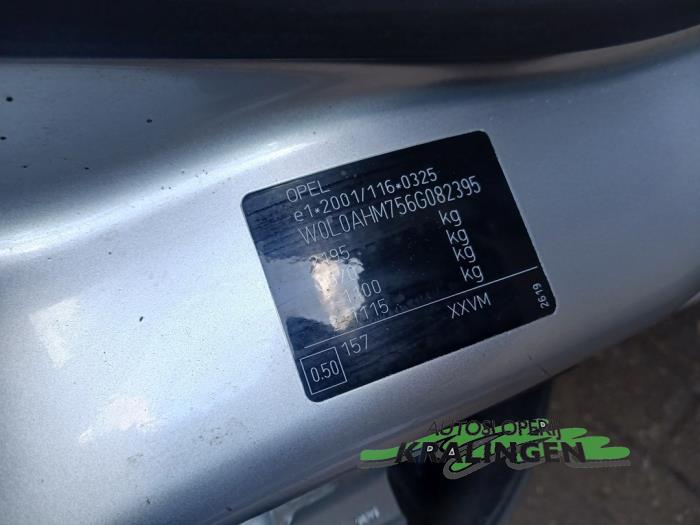 Opel Zafira 1.9 CDTI Sloopvoertuig (2006, Grijs)