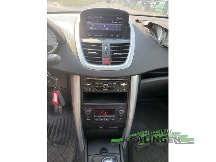 Peugeot 207/207+ 1.6 16V VTRi Sloopvoertuig (2009, Zwart)