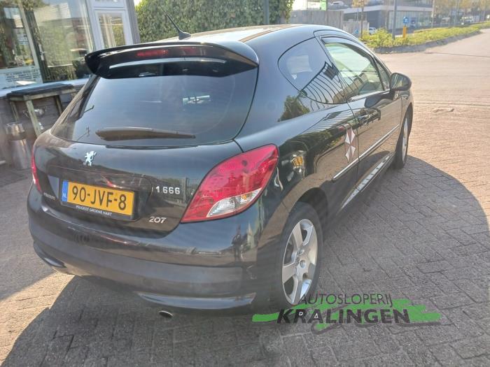 Peugeot 207/207+ 1.6 16V VTRi Sloopvoertuig (2009, Zwart)