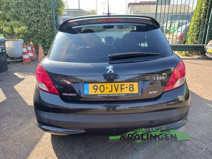 Peugeot 207/207+ 1.6 16V VTRi Sloopvoertuig (2009, Zwart)