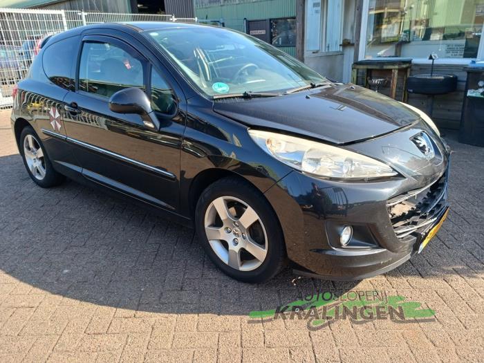 Peugeot 207/207+ 1.6 16V VTRi Sloopvoertuig (2009, Zwart)