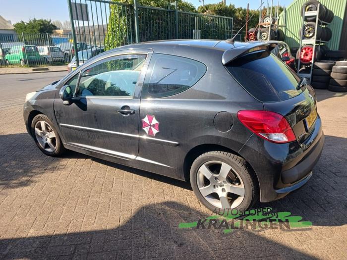 Peugeot 207/207+ 1.6 16V VTRi Sloopvoertuig (2009, Zwart)