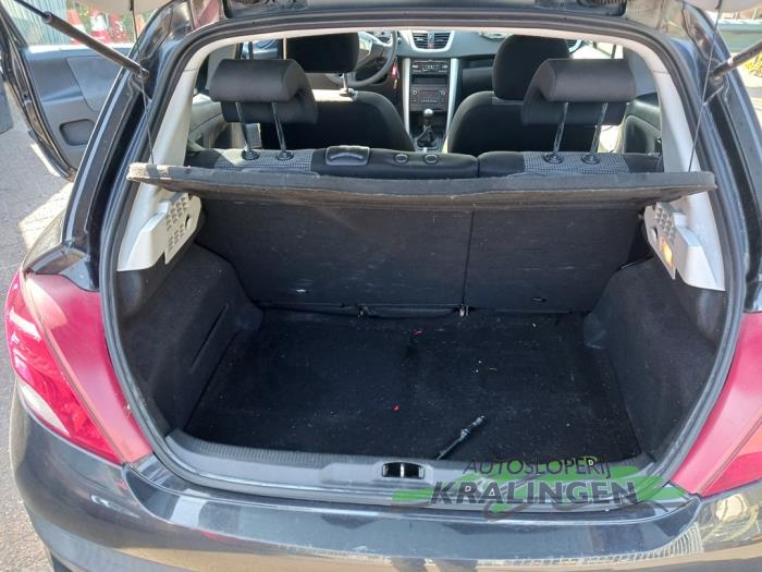 Peugeot 207/207+ 1.6 16V VTRi Sloopvoertuig (2009, Zwart)