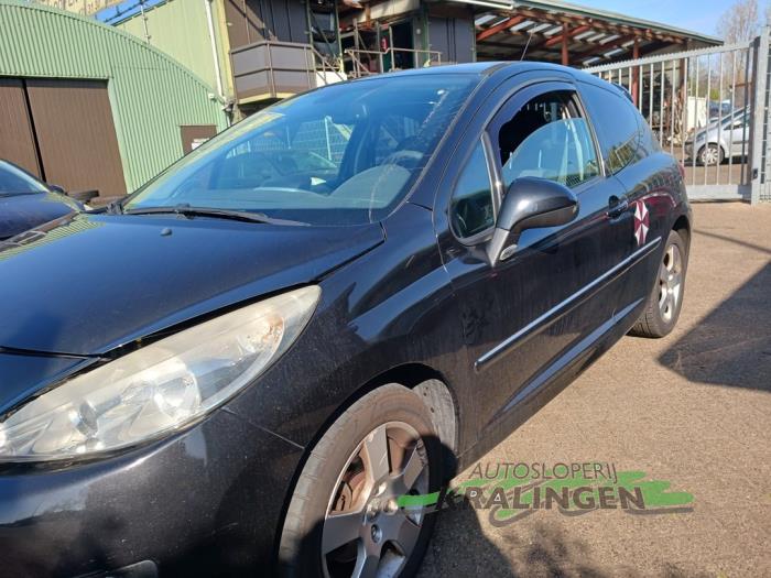 Peugeot 207/207+ 1.6 16V VTRi Sloopvoertuig (2009, Zwart)