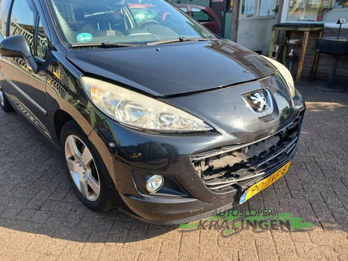Peugeot 207/207+ 1.6 16V VTRi Sloopvoertuig (2009, Zwart)