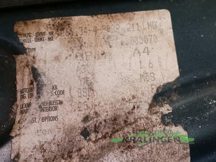 Audi A3 1.6 Sloopvoertuig (2005, Blauw)