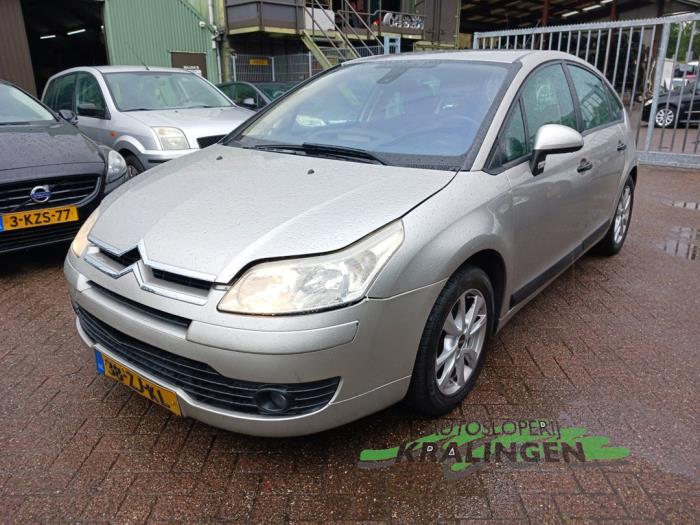 Citroen C4 Berline 1.6 16V Schadevoertuig (2008, Grijs)