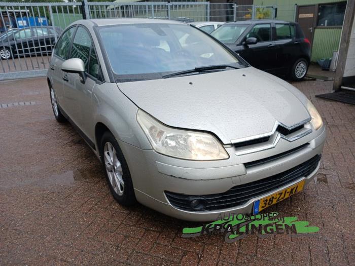 Citroen C4 Berline 1.6 16V Schadevoertuig (2008, Grijs)