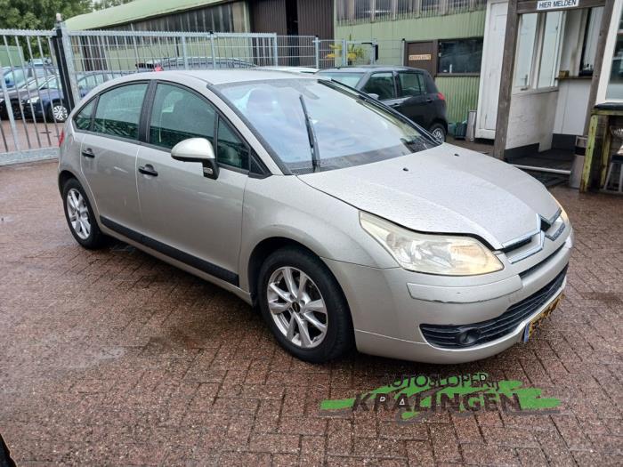 Citroen C4 Berline 1.6 16V Schadevoertuig (2008, Grijs)
