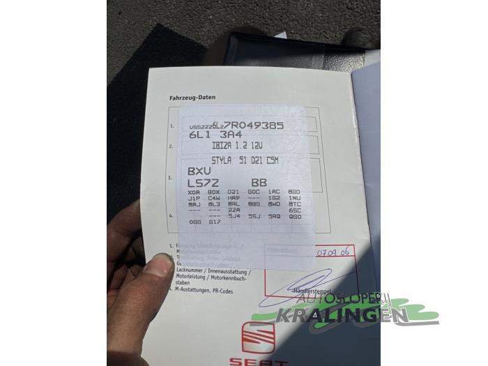 Seat Ibiza III 1.2 12V Sloopvoertuig (2006, Grijs)