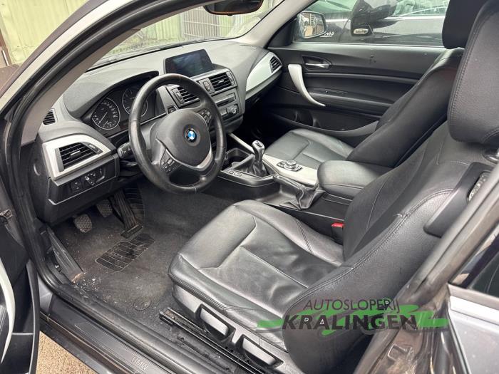 BMW 1 serie 116d 1.6 16V Efficient Dynamics Schadevoertuig (2013, Grijs)