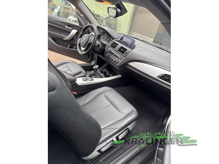 BMW 1 serie 116d 1.6 16V Efficient Dynamics Schadevoertuig (2013, Grijs)