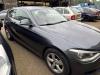 BMW 1 serie 116d 1.6 16V Efficient Dynamics Schadevoertuig (2013, Grijs)