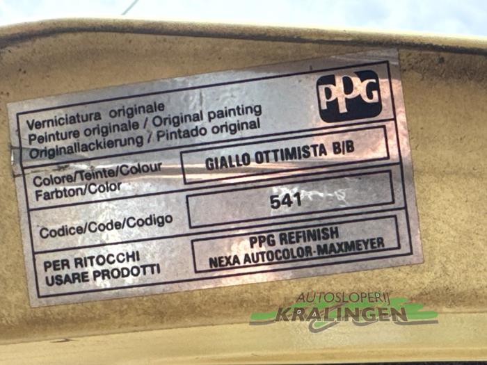 Fiat Panda 1.1 Fire Sloopvoertuig (2007, Geel)