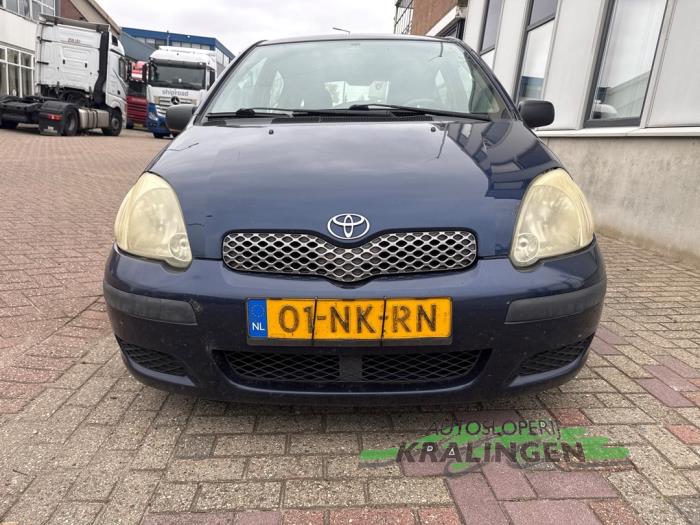 Toyota Yaris 1.3 16V VVT-i Schadevoertuig (2003, Blauw)