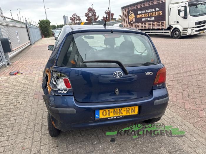 Toyota Yaris 1.3 16V VVT-i Schadevoertuig (2003, Blauw)
