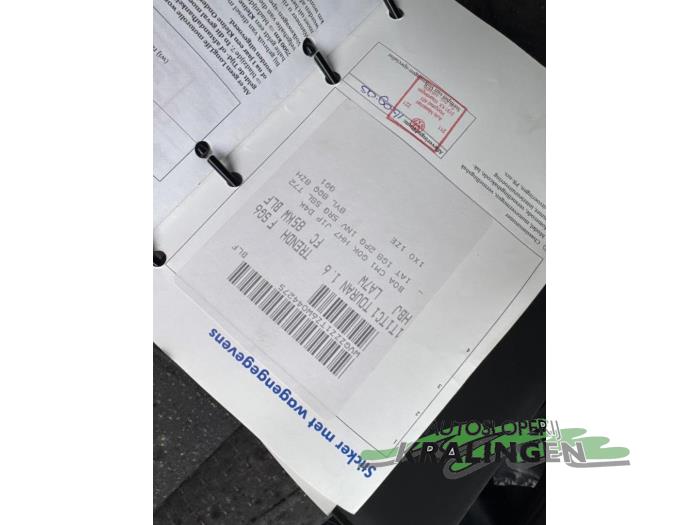 Volkswagen Touran 1.6 FSI 16V Sloopvoertuig (2005, Grijs)