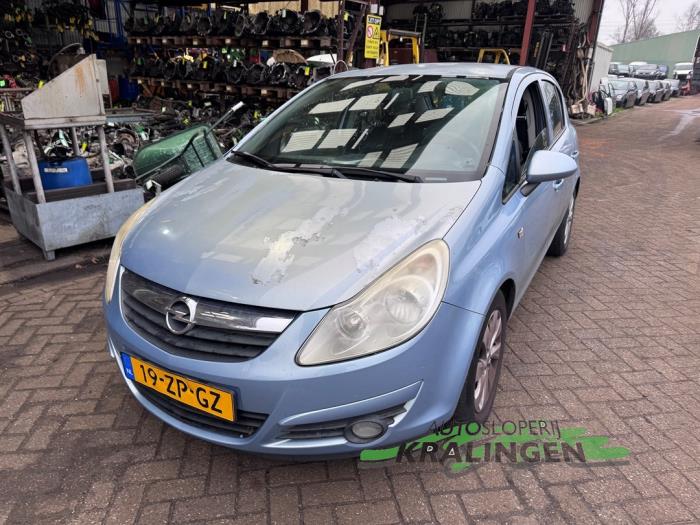 Opel Corsa D 1.4 16V Twinport Schadevoertuig (2008, Blauw)