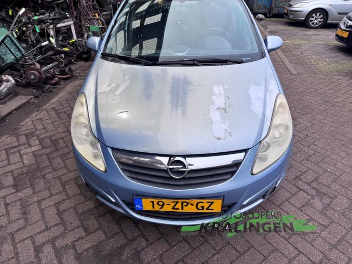 Opel Corsa D 1.4 16V Twinport Schadevoertuig (2008, Blauw)