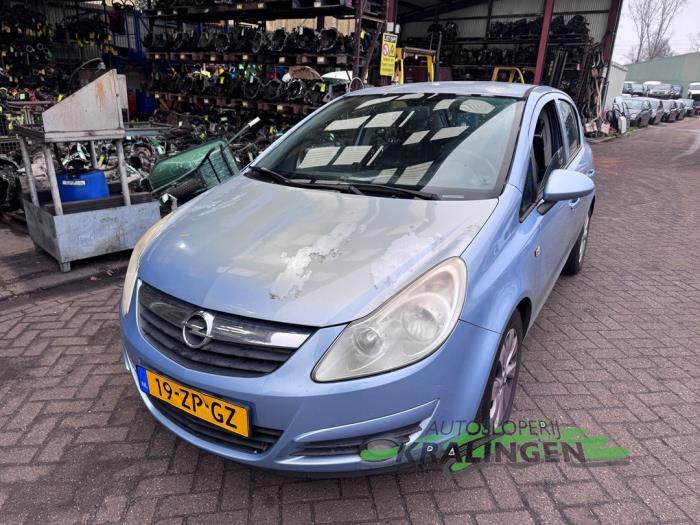 Opel Corsa D 1.4 16V Twinport Schadevoertuig (2008, Blauw)