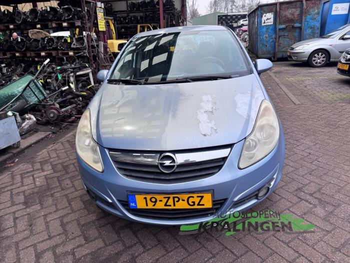 Opel Corsa D 1.4 16V Twinport Schadevoertuig (2008, Blauw)