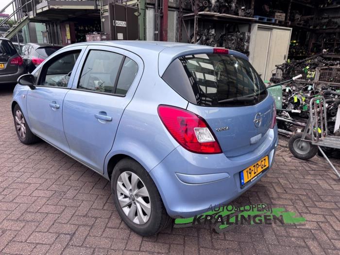 Opel Corsa D 1.4 16V Twinport Schadevoertuig (2008, Blauw)