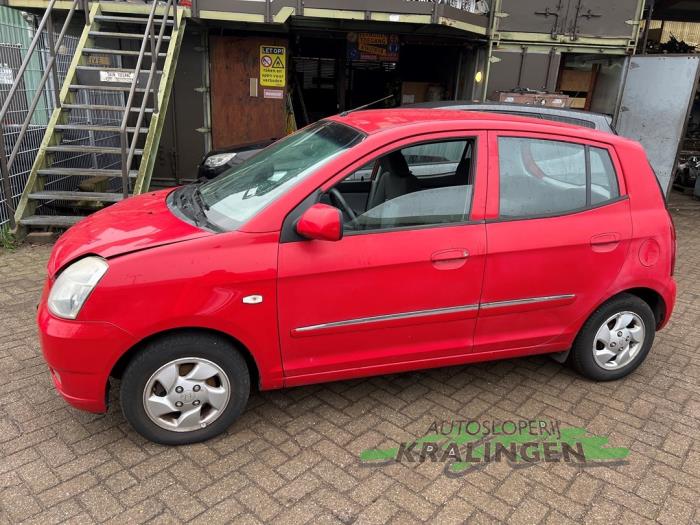 Kia Picanto 1.0 12V Sloopvoertuig (2006, Rood)