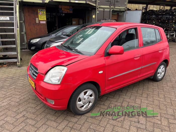 Kia Picanto 1.0 12V Sloopvoertuig (2006, Rood)