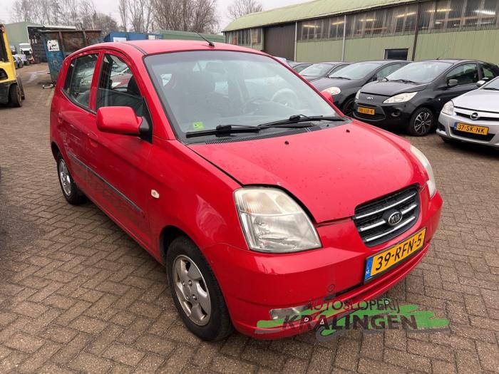 Kia Picanto 1.0 12V Sloopvoertuig (2006, Rood)