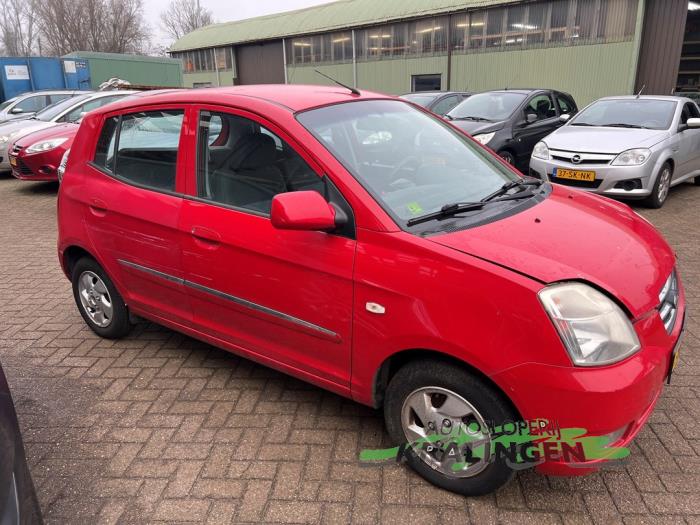 Kia Picanto 1.0 12V Sloopvoertuig (2006, Rood)