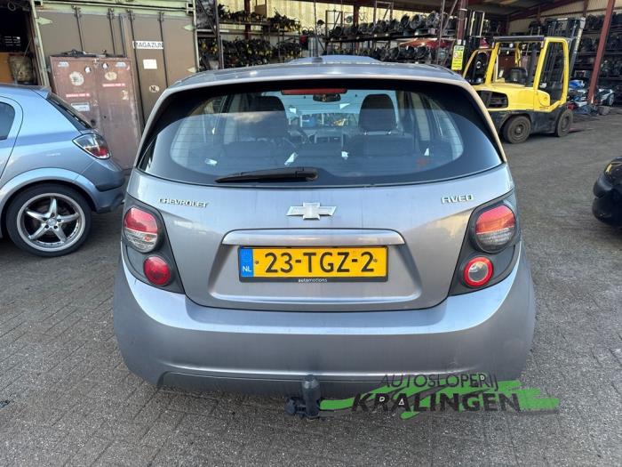 Chevrolet Aveo 1.3 D 16V Schadevoertuig (2012, Grijs)