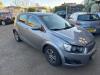 Chevrolet Aveo 1.3 D 16V Schadevoertuig (2012, Grijs)