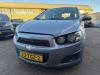 Chevrolet Aveo 1.3 D 16V Schadevoertuig (2012, Grijs)