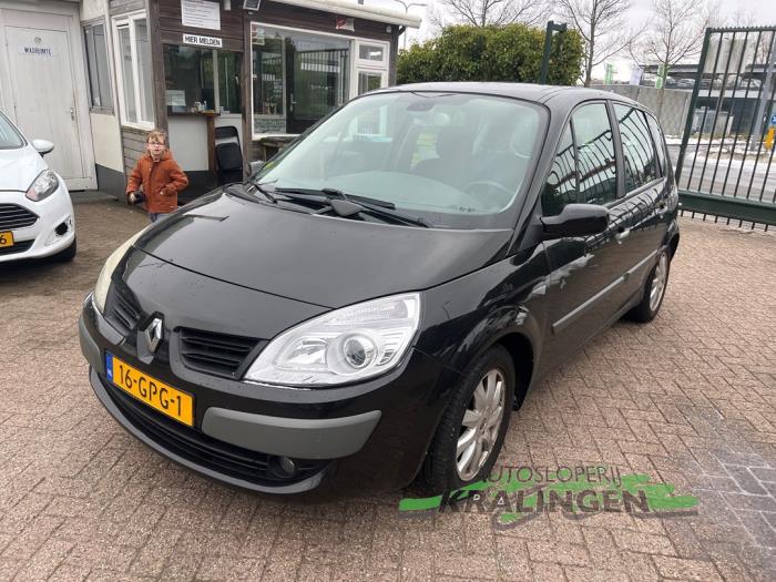 Renault Scénic II 1.6 16V Sloopvoertuig (2007, Zwart)