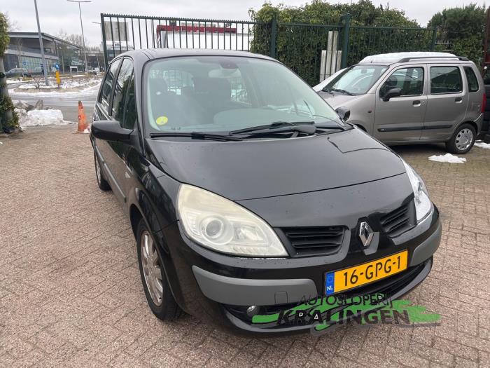 Renault Scénic II 1.6 16V Sloopvoertuig (2007, Zwart)