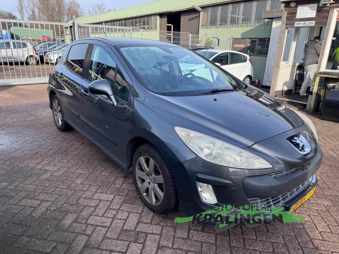 Peugeot 308 1.6 VTI 16V Schadevoertuig (2008, Grijs)