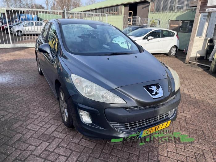 Peugeot 308 1.6 VTI 16V Schadevoertuig (2008, Grijs)