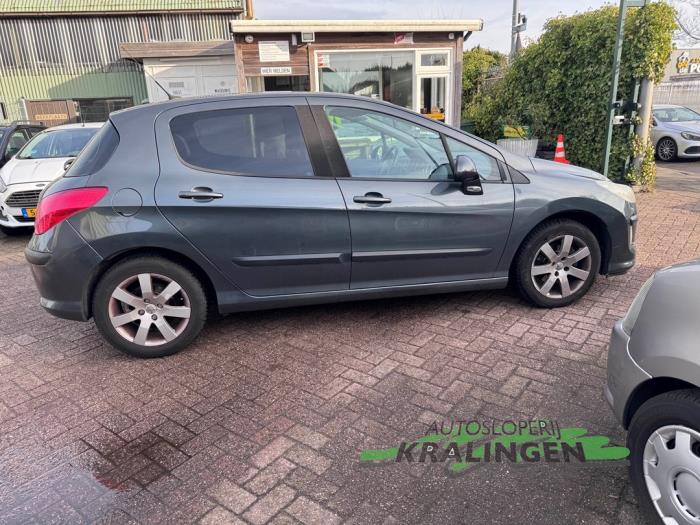 Peugeot 308 1.6 VTI 16V Schadevoertuig (2008, Grijs)
