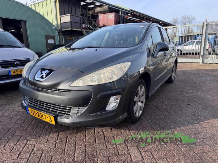 Peugeot 308 1.6 VTI 16V Schadevoertuig (2008, Grijs)