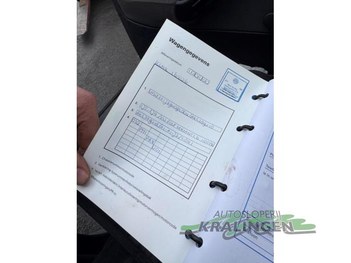 Volkswagen Golf IV Variant 1.6 Sloopvoertuig (2000, Zwart)