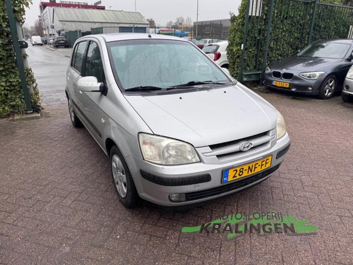 Hyundai Getz 1.3i 12V Sloopvoertuig (2003, Grijs)