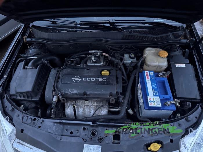 Opel Astra H Twin Top 1.6 16V Schadevoertuig (2007, Zwart)