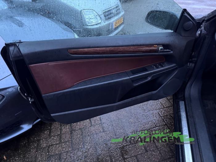 Opel Astra H Twin Top 1.6 16V Schadevoertuig (2007, Zwart)