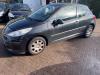 Peugeot 207/207+ 1.4 16V Schadevoertuig (2006, Zwart)