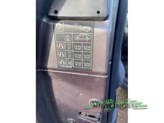 Renault Megane 1.6 16V Sport Schadevoertuig (2003, Grijs)