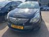 Opel Corsa D 1.2 16V Schadevoertuig (2011, Zwart)