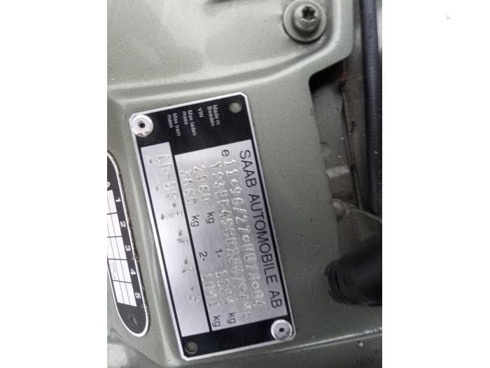 Saab 9-5 2.0t 16V Sloopvoertuig (1999, Groen)